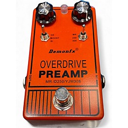 Used Demon Fx Overdrive Preamp Effect Pedal