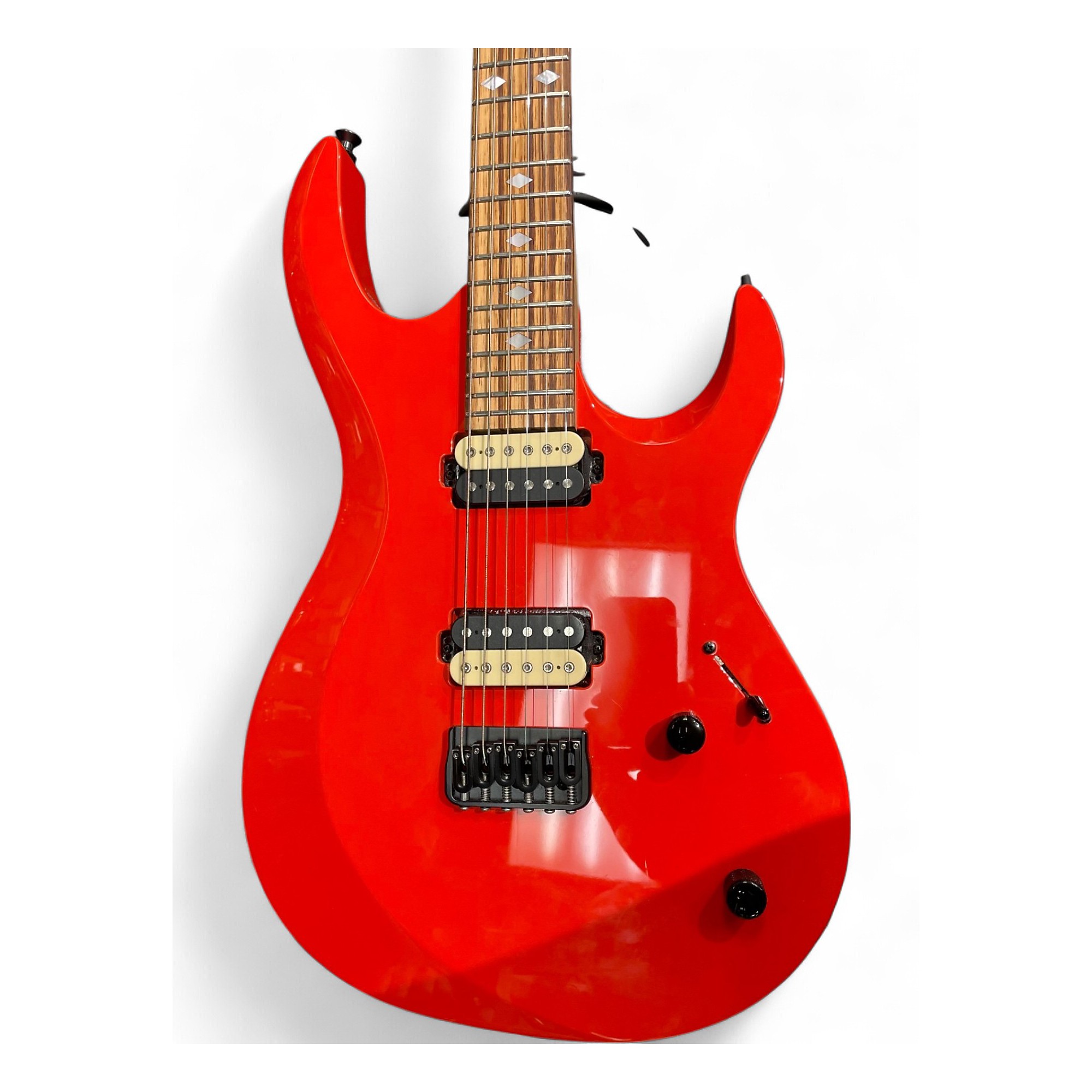 Used 2020s Kiesel ARIES 6 Orange Solid Body Electric Guitar Orange