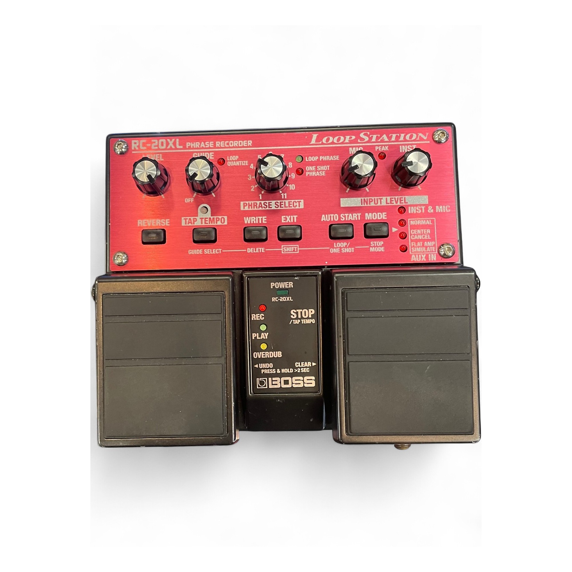 Used BOSS RC20XL Loop Station XL Twin Pedal | Guitar Center