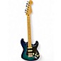 Used Fender Player Stratocaster HSS Plus Top Blue Burst Solid Body Electric Guitar thumbnail
