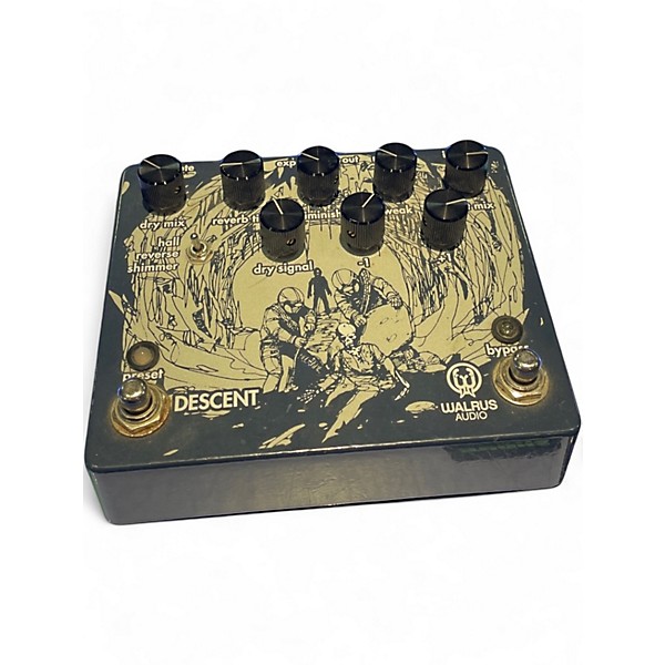 Used Walrus Audio Descent Reverb Effect Pedal