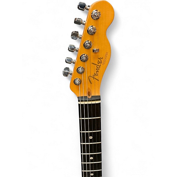 Used Fender American Ultra II Telecaster Texas Tea Solid Body Electric Guitar