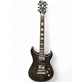 Used G&L ASCARI Black and Silver Solid Body Electric Guitar