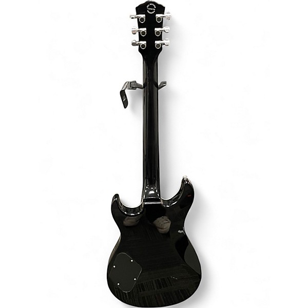 Used G&L ASCARI Black and Silver Solid Body Electric Guitar