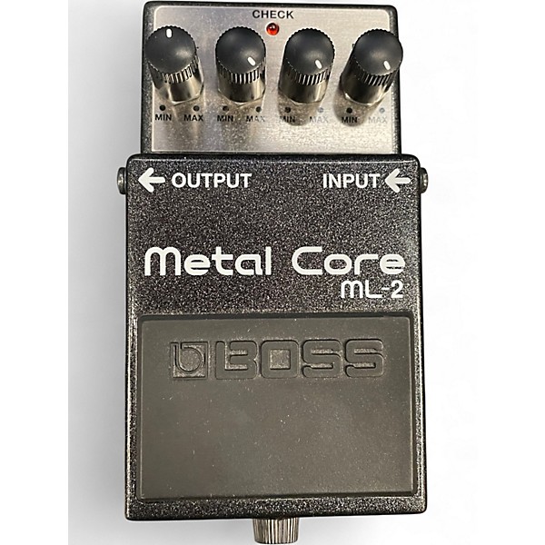 Used BOSS ML2 Metal Core Distortion Effect Pedal | Guitar Center