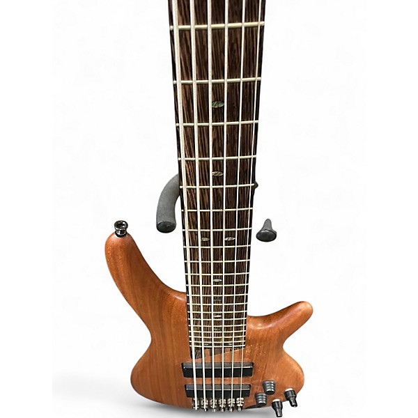 Used Ibanez SR3006 Natural Electric Bass Guitar