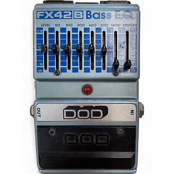 Used DOD FX42B BASS EQ Pedal