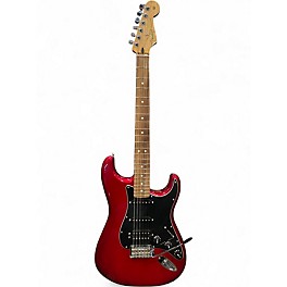 Used Fender SPECIAL EDITION PLAYER STRATOCASTER Candy Apple Red Solid Body Electric Guitar