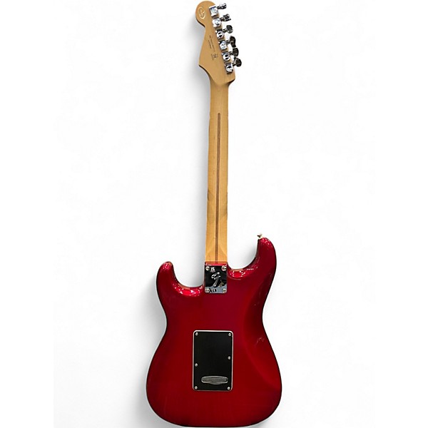Used Fender SPECIAL EDITION PLAYER STRATOCASTER Candy Apple Red Solid Body Electric Guitar