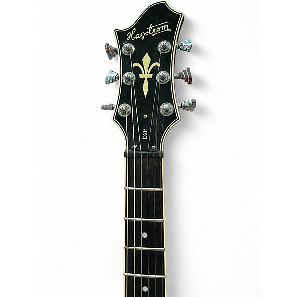 Used Hagstrom D2H Gold Solid Body Electric Guitar