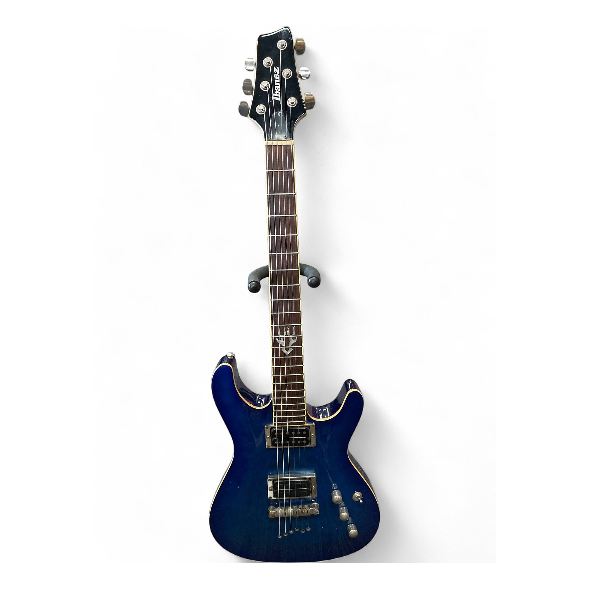 Used Ibanez sz520qm blue Solid Body Electric Guitar blue
