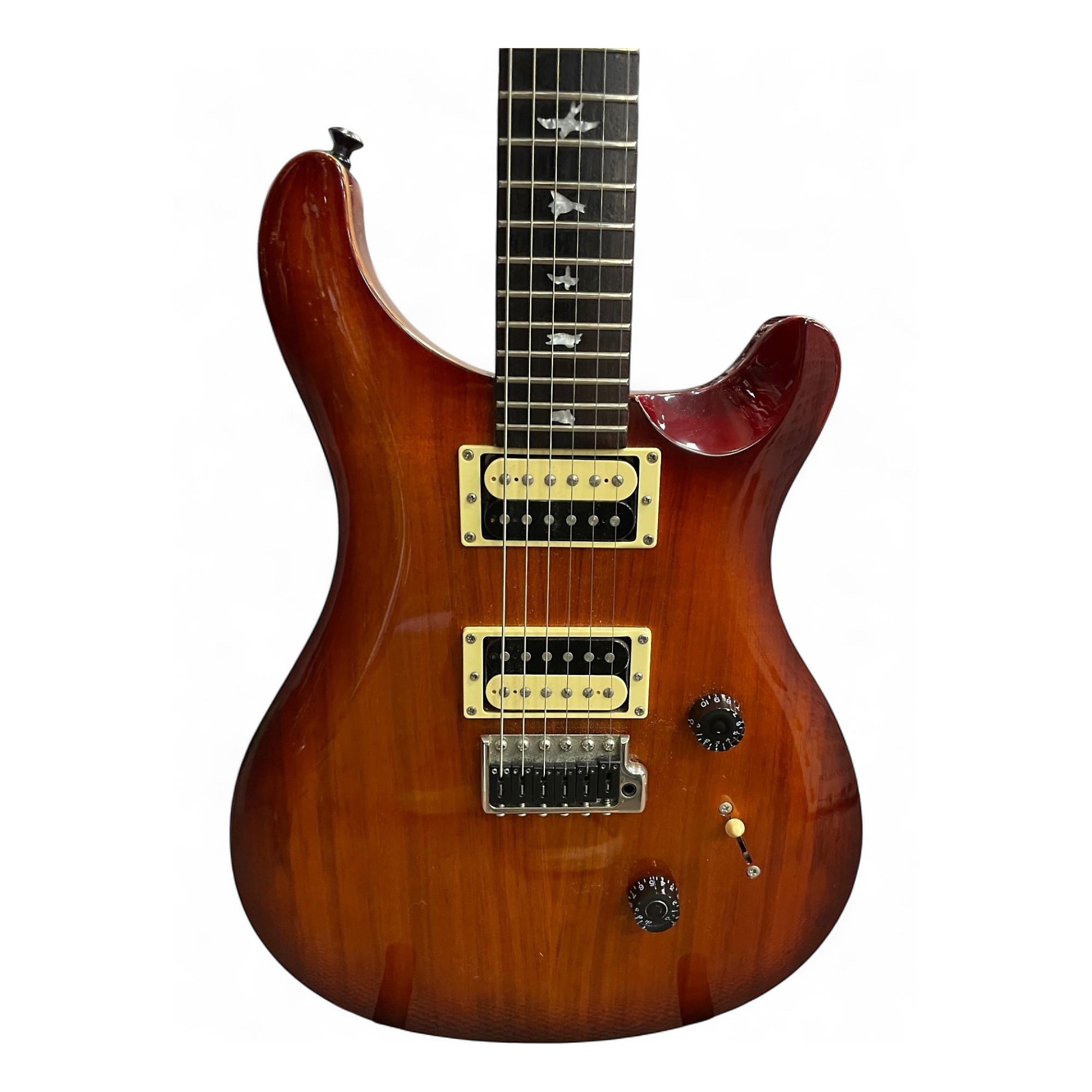 Used PRS SE Custom 24 Limited Edition Koa Amber Solid Body