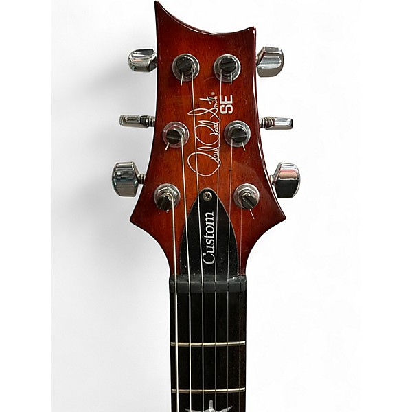 Used PRS SE Custom 24 Limited Edition Koa Amber Solid Body