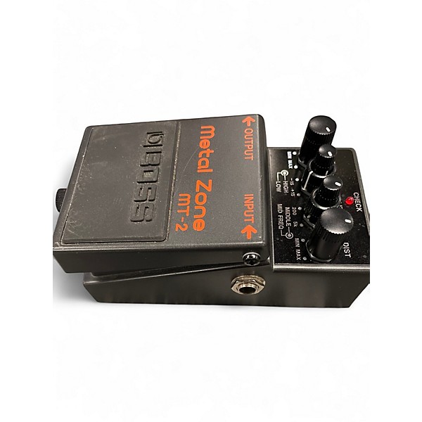 Used BOSS MT2 Metal Zone Distortion Effect Pedal