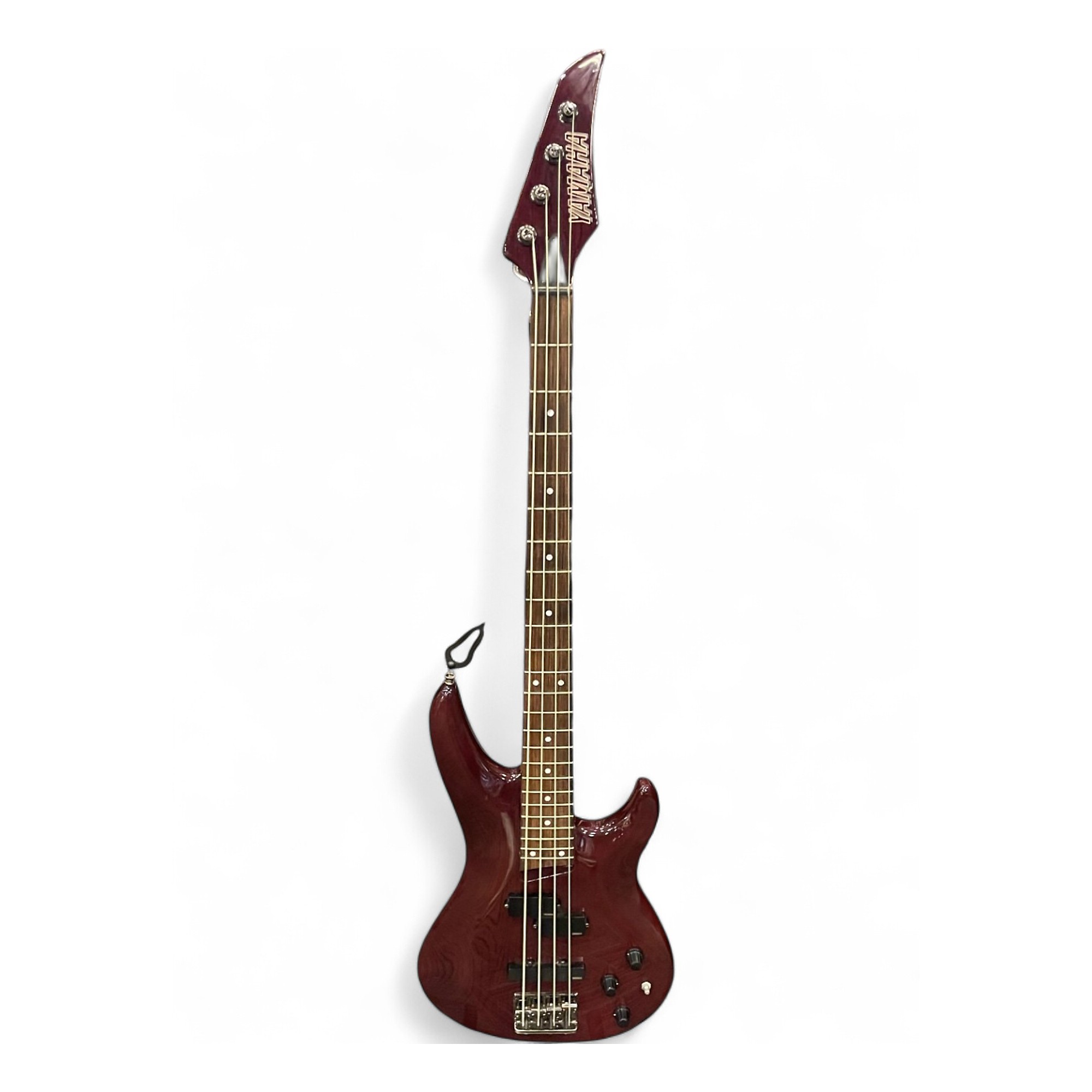Yamaha bass Red ebony 指板 Used Yamaha RBX-270 Bass Guitar Red 4-String