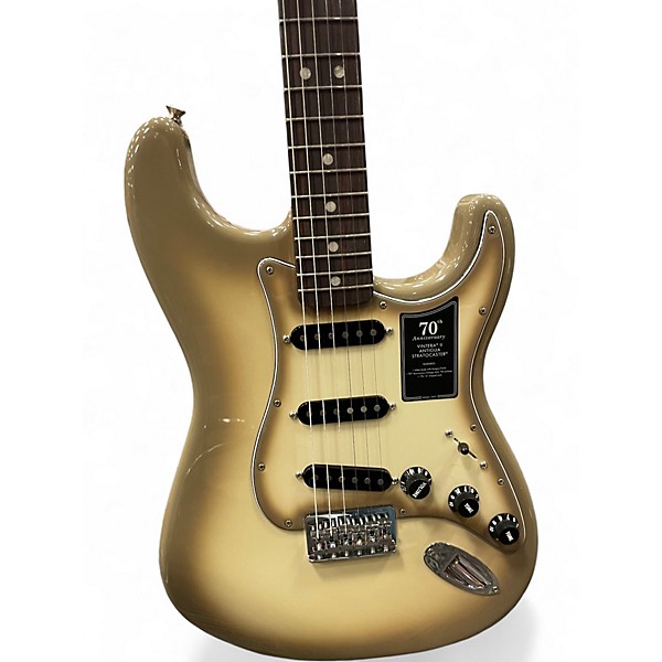 Used 2024 Fender 70th ANV Antigua Strat RW Antigua Solid Body Electric Guitar