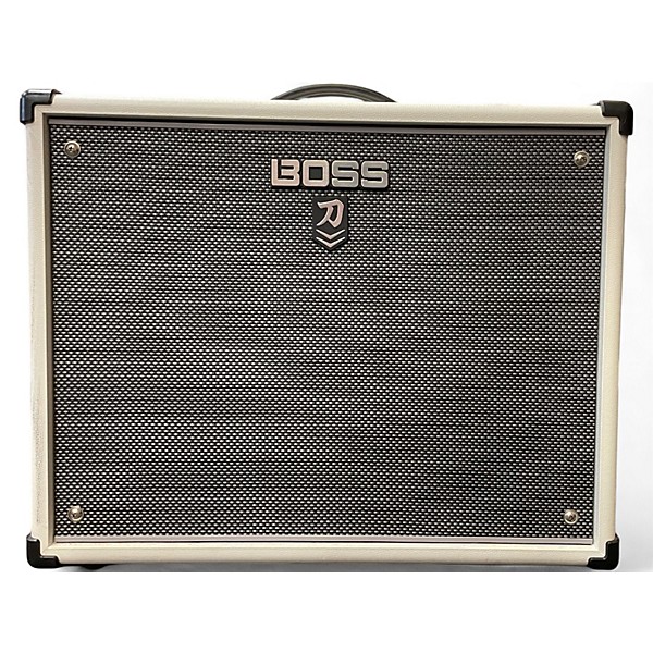 Used BOSS Katana 100 100W 1x12 MKII White Guitar Combo Amp