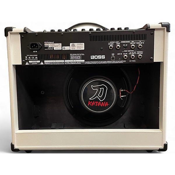 Used BOSS Katana 100 100W 1x12 MKII White Guitar Combo Amp
