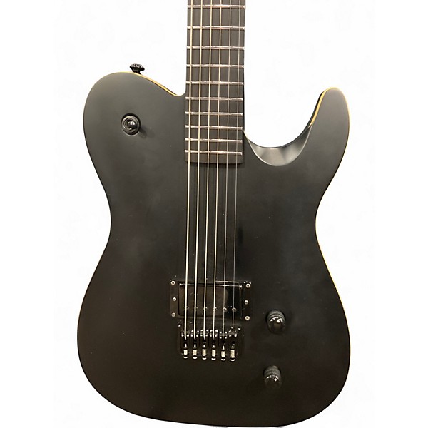 Used Jericho Guitars fusion baritone Black Solid Body Electric Guitar