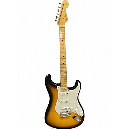 Used 2017 Fender AMERICAN VINTAGE WILDWOOD THIN SKIN STRATOCASTER 2 Tone Sunburst Solid Body Electric Guitar