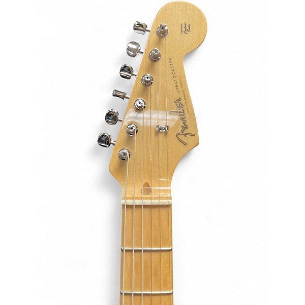 Used 2017 Fender AMERICAN VINTAGE WILDWOOD THIN SKIN STRATOCASTER 2 Tone Sunburst Solid Body Electric Guitar