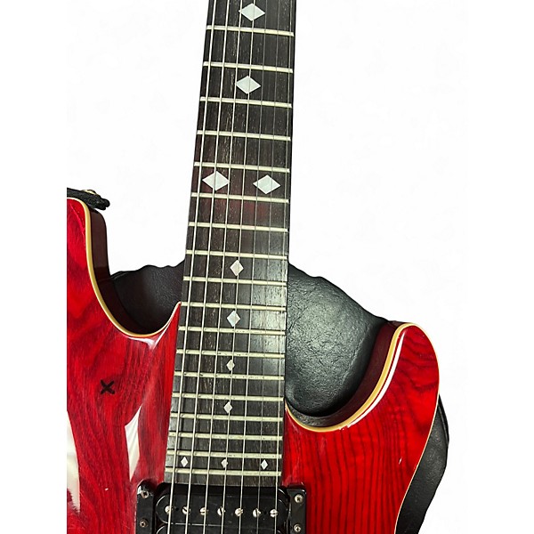 Used Schecter Guitar Research C7 Red Solid Body Electric Guitar