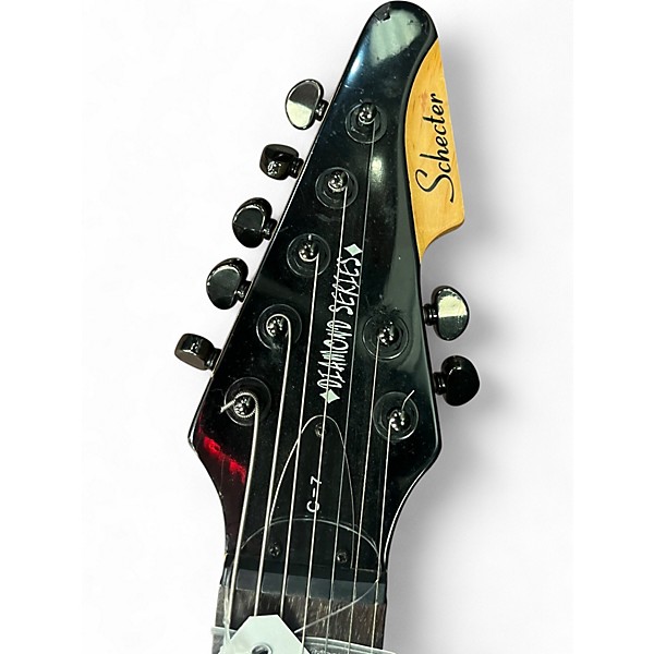 Used Schecter Guitar Research C7 Red Solid Body Electric Guitar