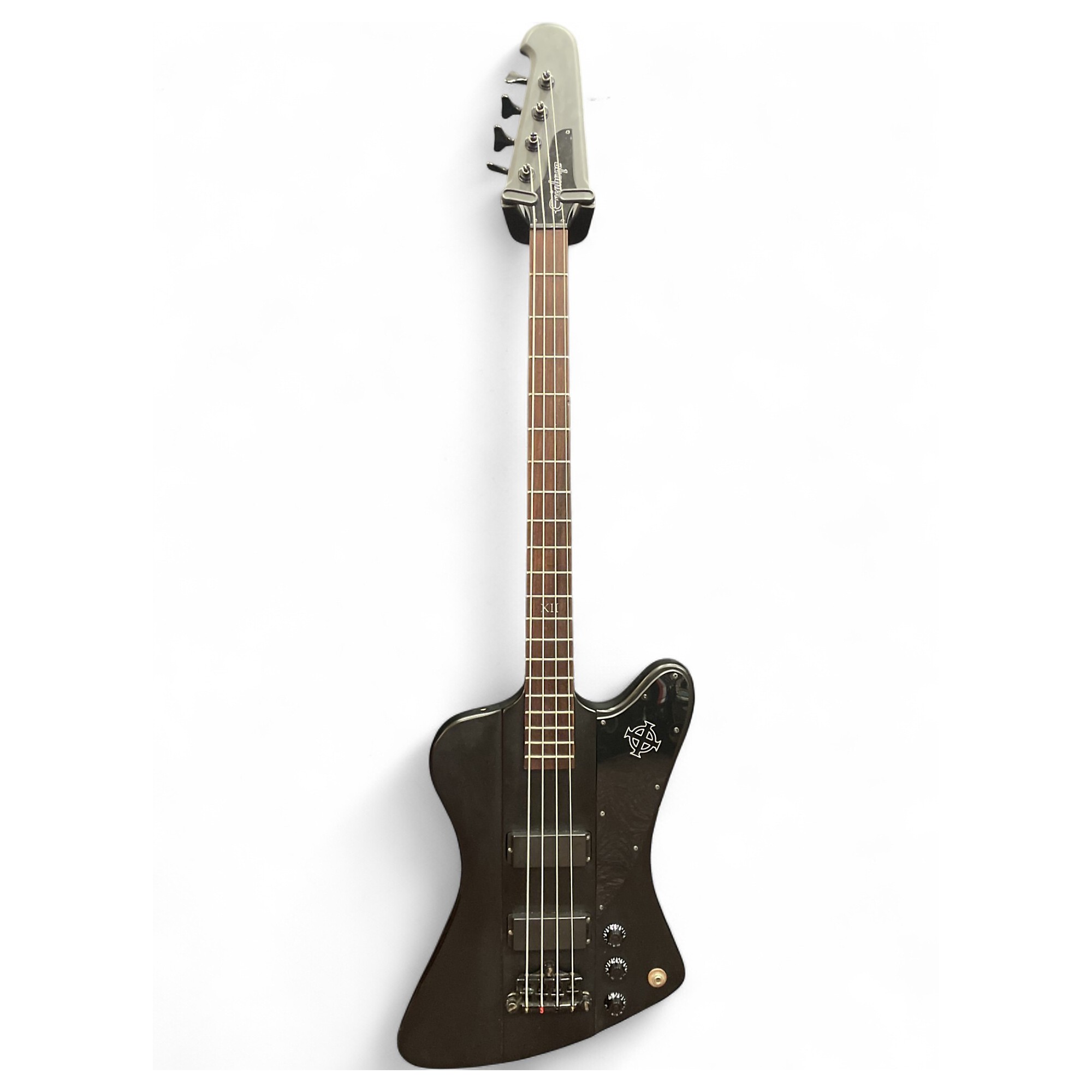 Used Epiphone Nikki Sixx Signature Blackbird Black Electric