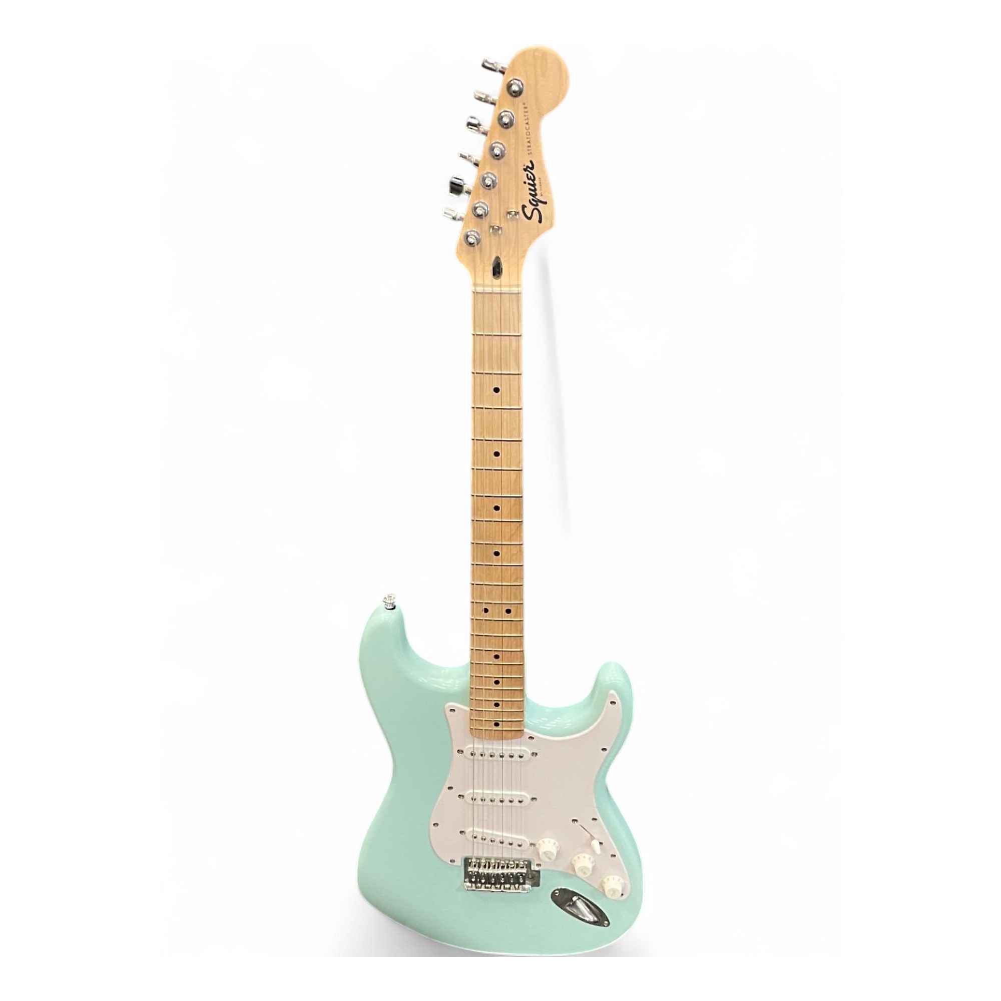 Used Squier SONIC STRATOCASTER Sonic Blue Solid Body