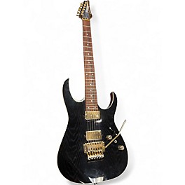 Used Ibanez RG420HPAH Blue Wave Black Solid Body Electric Guitar