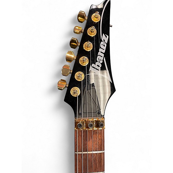 Used Ibanez RG420HPAH Blue Wave Black Solid Body Electric Guitar