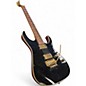 Used Ibanez RG420HPAH Blue Wave Black Solid Body Electric Guitar