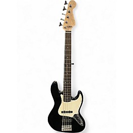 Used Squier Affinity Jazz Bass V 5 String Black Electric Bass Guitar