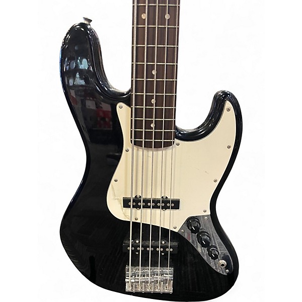 Used Squier Affinity Jazz Bass V 5 String Black Electric