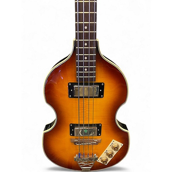 Used Epiphone Viola Vintage Sunburst Electric Bass Guitar