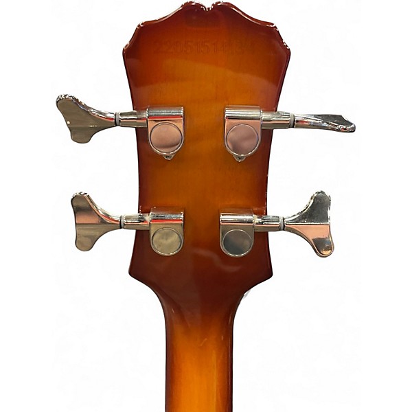 Used Epiphone Viola Vintage Sunburst Electric Bass Guitar