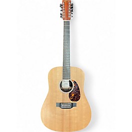 Used Martin X SERIES CUSTOM Natural 12 String Acoustic Guitar
