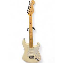 Used 2017 Fender American Professional Stratocaster SSS Olympic White Solid Body Electric Guitar