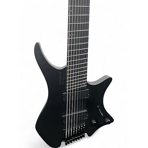 Used strandberg Boden Metal 8 Black Solid Body Electric Guitar