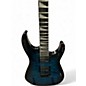 Used Jackson JS20 DKQ 2PT Trans Blue Solid Body Electric Guitar