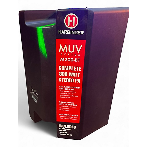 Used Harbinger m200 BT Unpowered Speaker