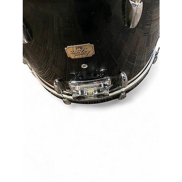 Used 2004 Pearl 3 Piece Export Black Drum Kit