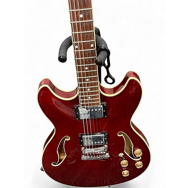 Used Ibanez AS73TCR Red Solid Body Electric Guitar