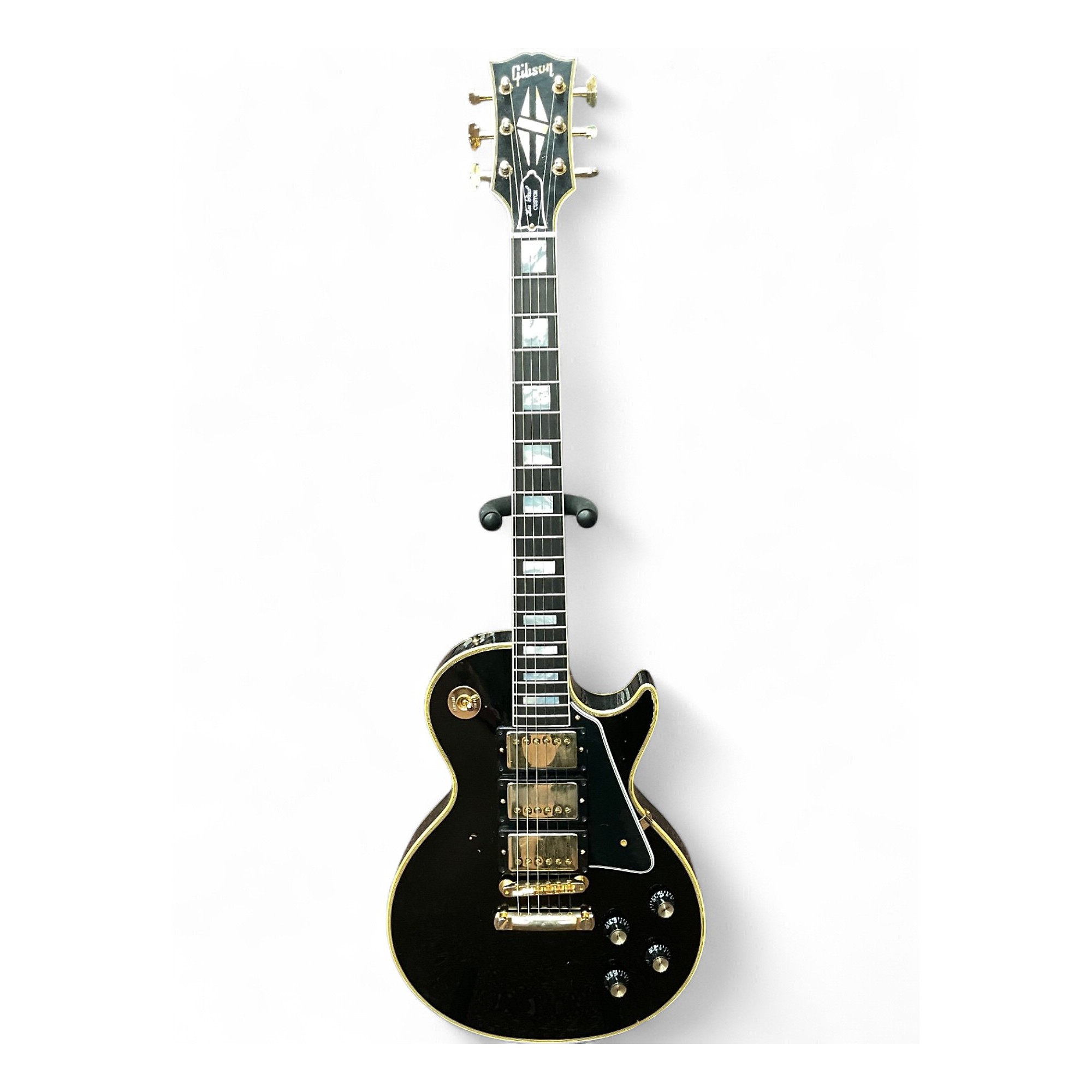 Used Gibson LPB7 1957 Les Paul Custom VOS Black Solid Body