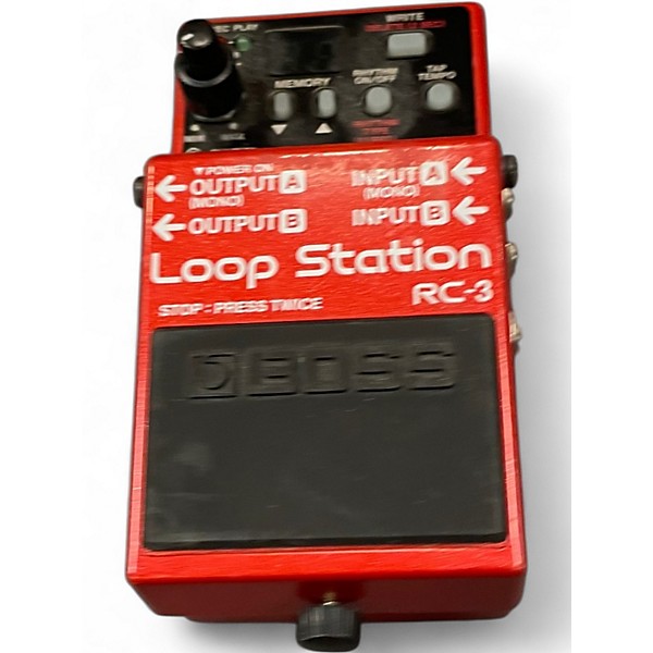 ギター Boss RC-3 Loop Station Guitar Pedal Used BOSS RC3 Loop Station Pedal | Guitar Center