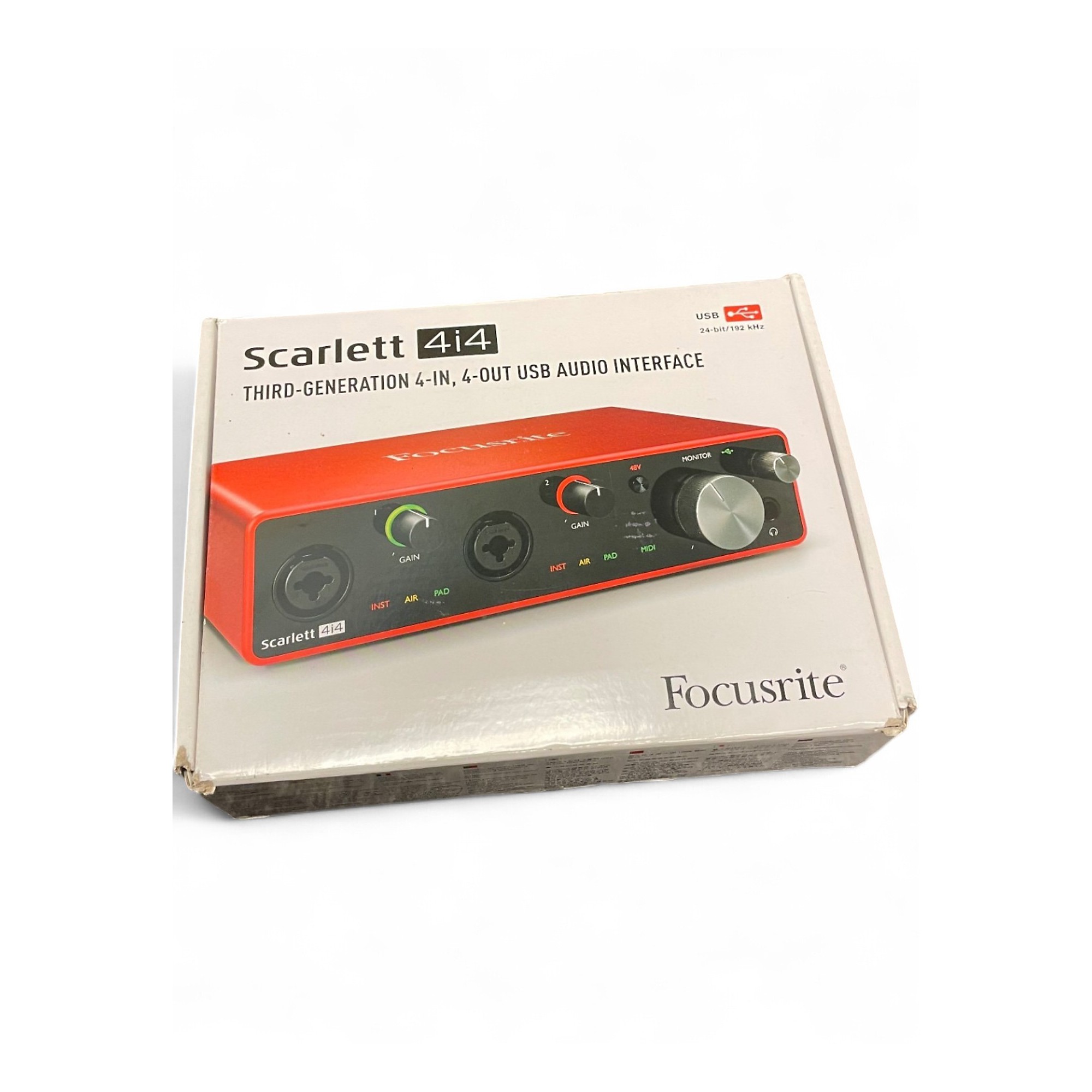 Used Focusrite Scarlett 4i4 Gen 3 Audio Interface | Guitar