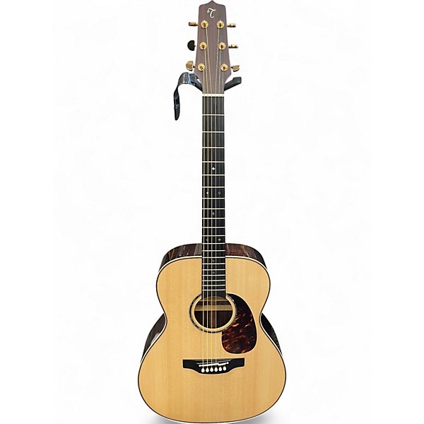 Used Takamine EF7MLS Lutz Natural Acoustic Electric Guitar