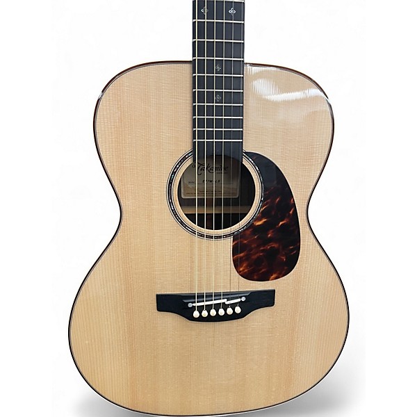 Used Takamine EF7MLS Lutz Natural Acoustic Electric Guitar