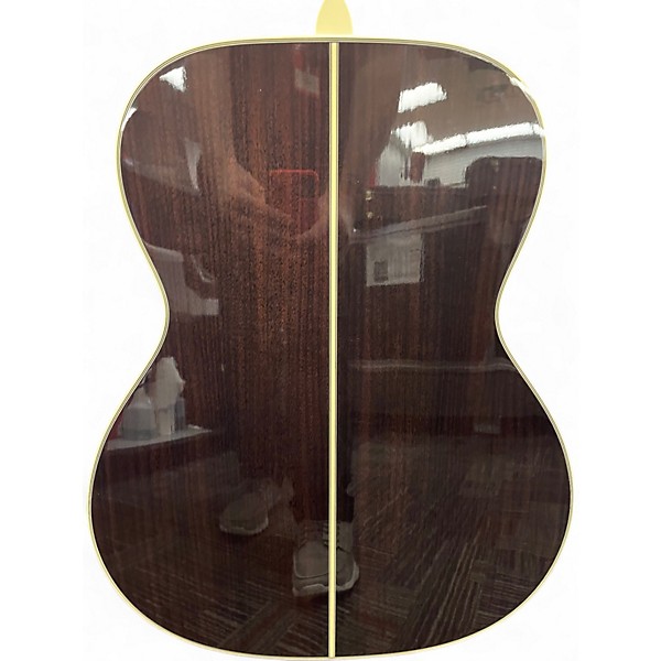 Used Takamine EF7MLS Lutz Natural Acoustic Electric Guitar