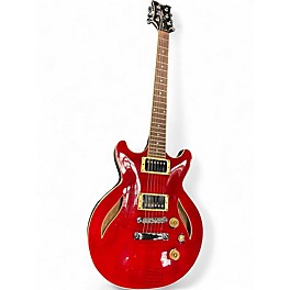Used Dean SARASOTA Heritage Cherry Hollow Body Electric Guitar